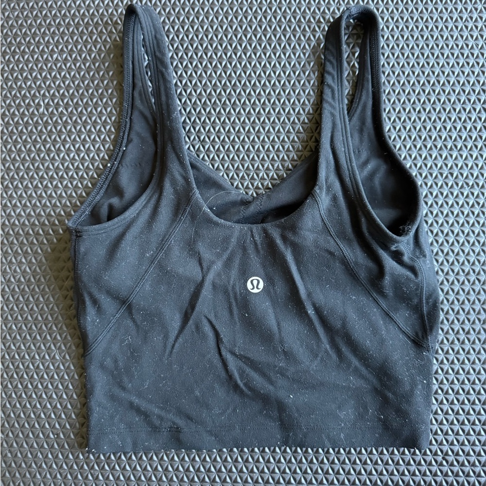 Black lululemon align tank